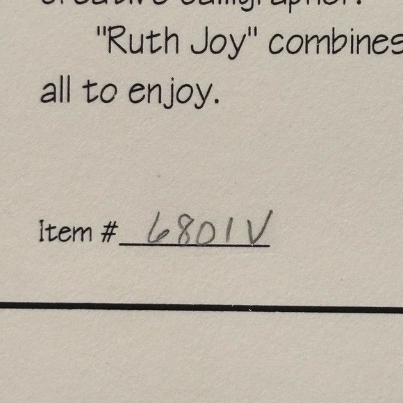 RUTH JOY and friends numbered wall art - Picture 5 of 5